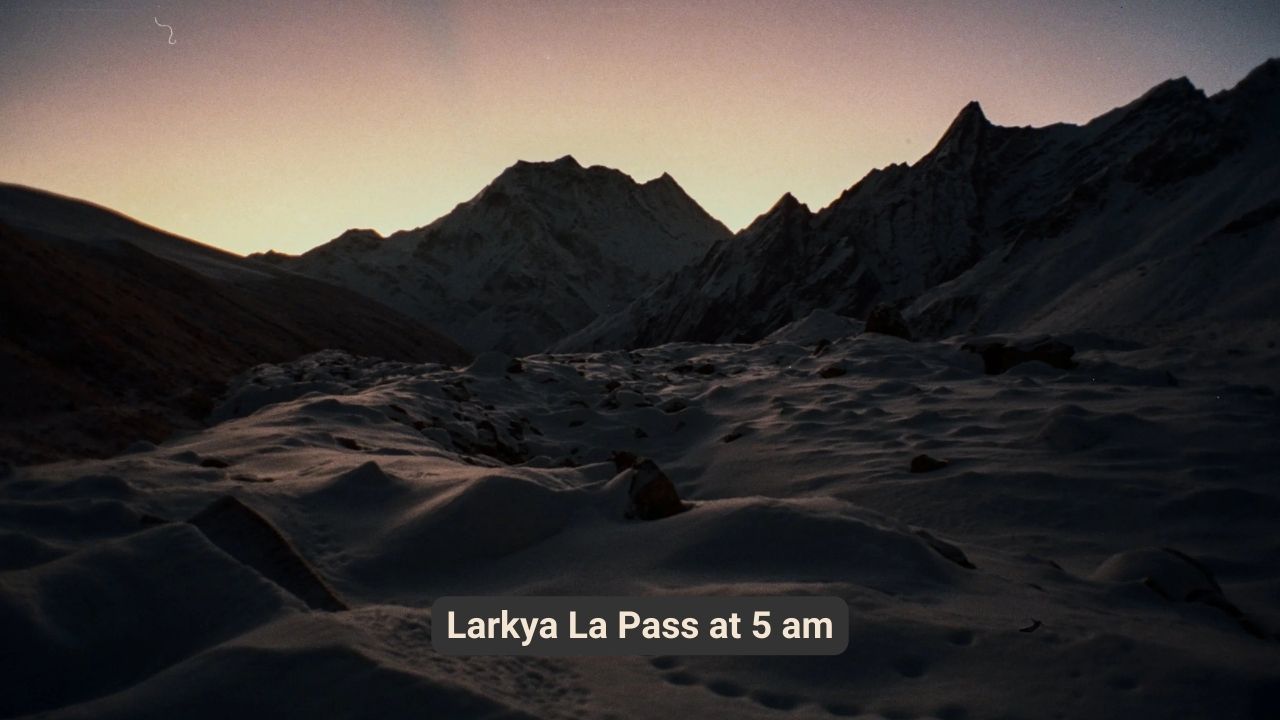 Dharamsala to Bimthang via Larkya La Pass